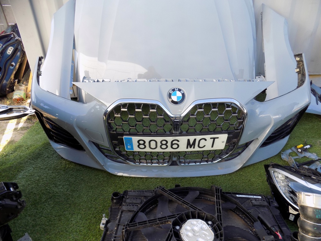 фото №13, Kompletny перед do bmw 4 g26 капот бампер крила радар pas радіатор