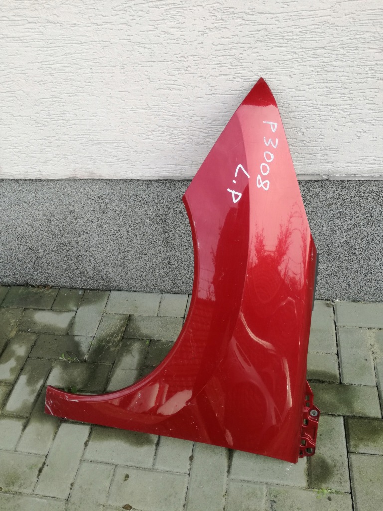 фото №1, Peugeot 3008 i 2009 - 2013 rok крыло левый перед