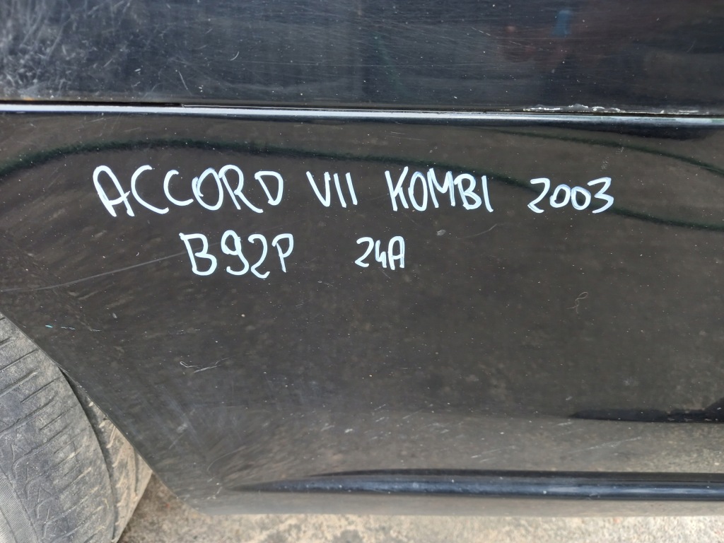 фото №11, Honda accord vii бампер задня задній задній b92p kombi