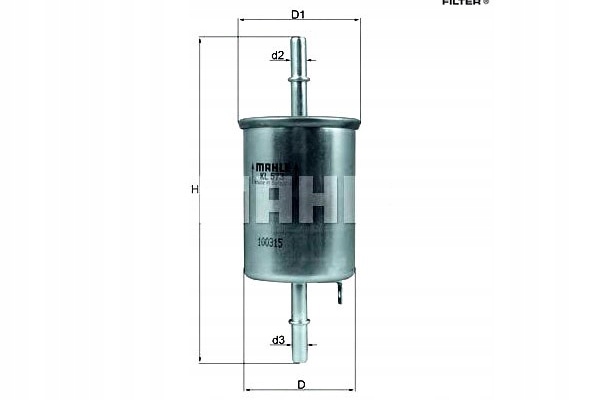 фото №1, Knecht фильтр топлива chevrolet astra epica evanda l