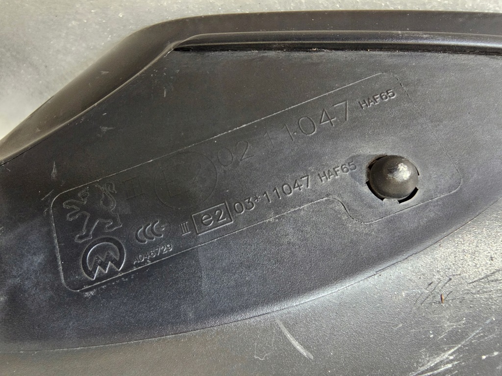 фото №9, Дзеркало праве peugeot 208 i lift 11 pin