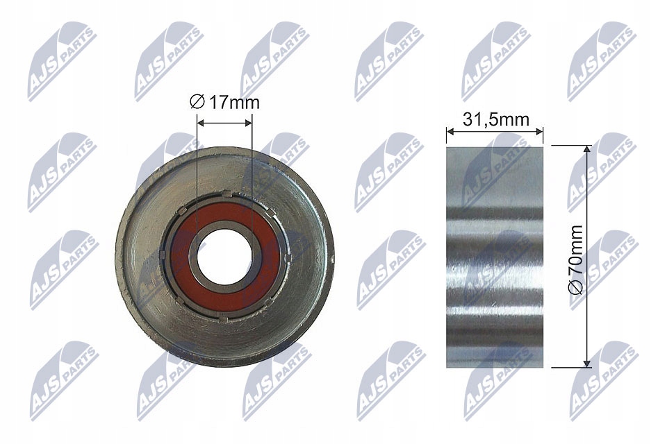 Купити Ролик натягувача toyota avensis, avensis verso, cam