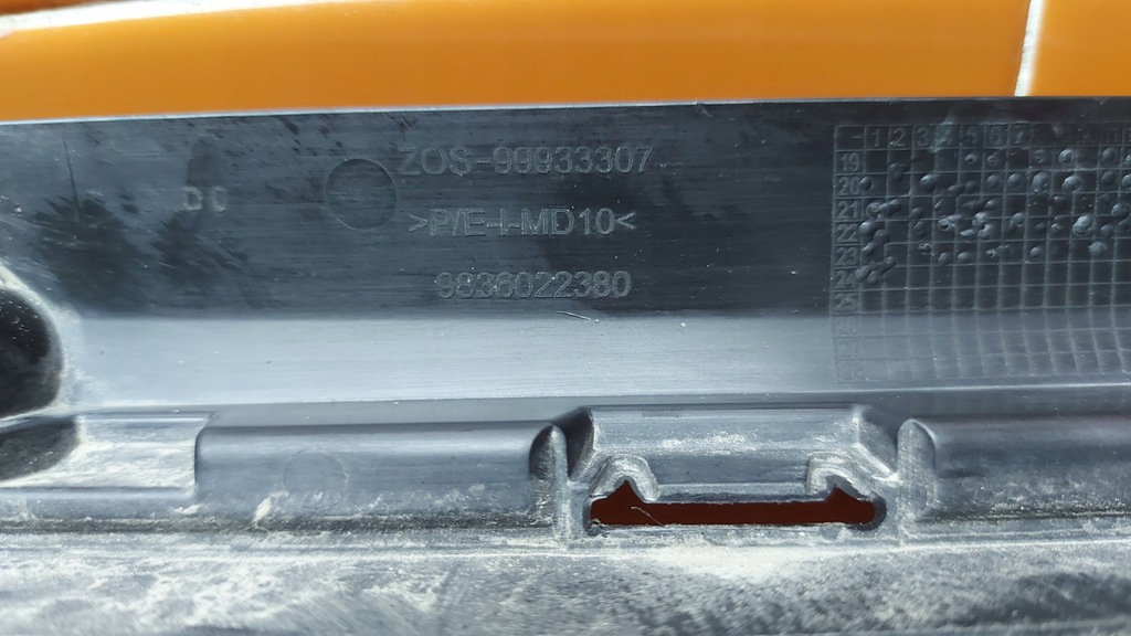 фото №12, Решётка бампера средняя перед передняя toyota proace city 19-