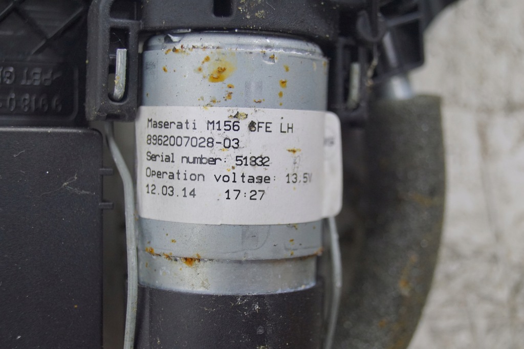 фото №5, Шторка скло лівий задня maserati quattroporte