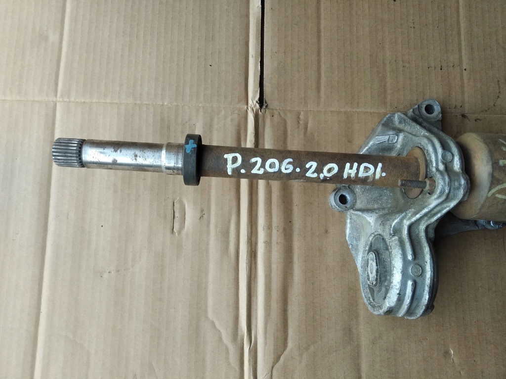 фото №4, Приводной вал правая peugeot 206 2,0 hdi
