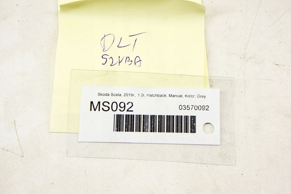 фото №6, Ms092 skoda scala скло двері лівий задня 19r