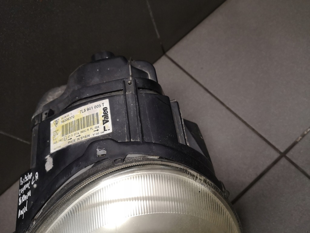 фото №10, Лампа левый перед bixenon porsche cayenne uk