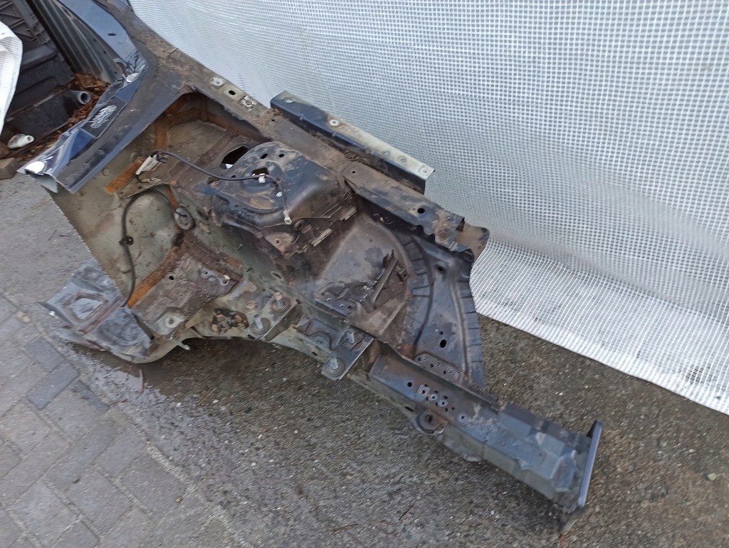 фото №8, Volvo xc60 i 08-16 четверть левая перед лонжерон шток порог блок двигателя a 498