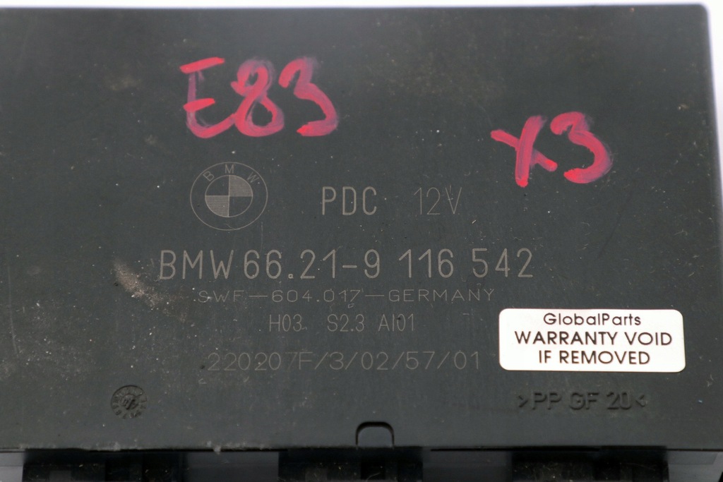 фото №10, Bmw e39 x5 e53 x3 e83 модуль блок управления pdc