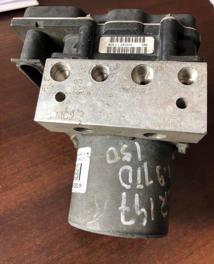 фото №4, Alfa romeo 147 насос блок управления abs esp