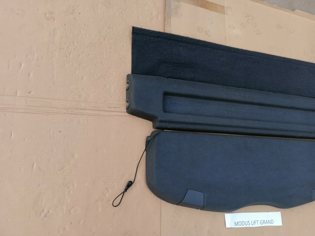 Renault grand modus рестайлінг  полиця багажника комплект 08-2012 Ціна