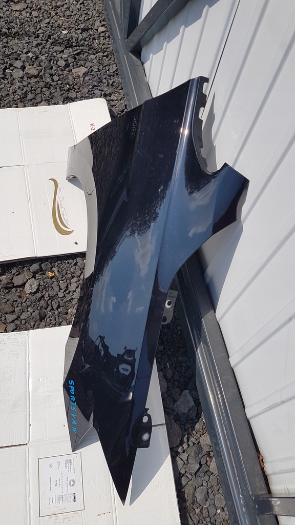 фото №9, Vw golf sportsvan крыло правый перед передний хороший демонтаж