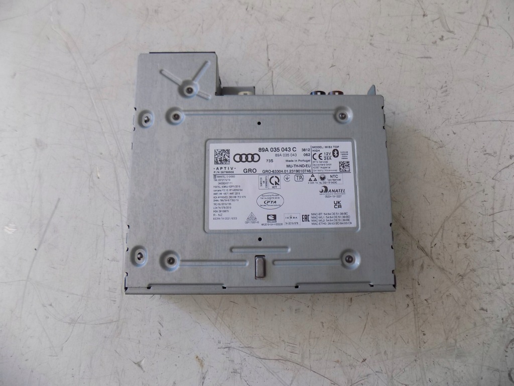 Купить Audi q4 e-tron радио мультимедиа модуль 89a035043c