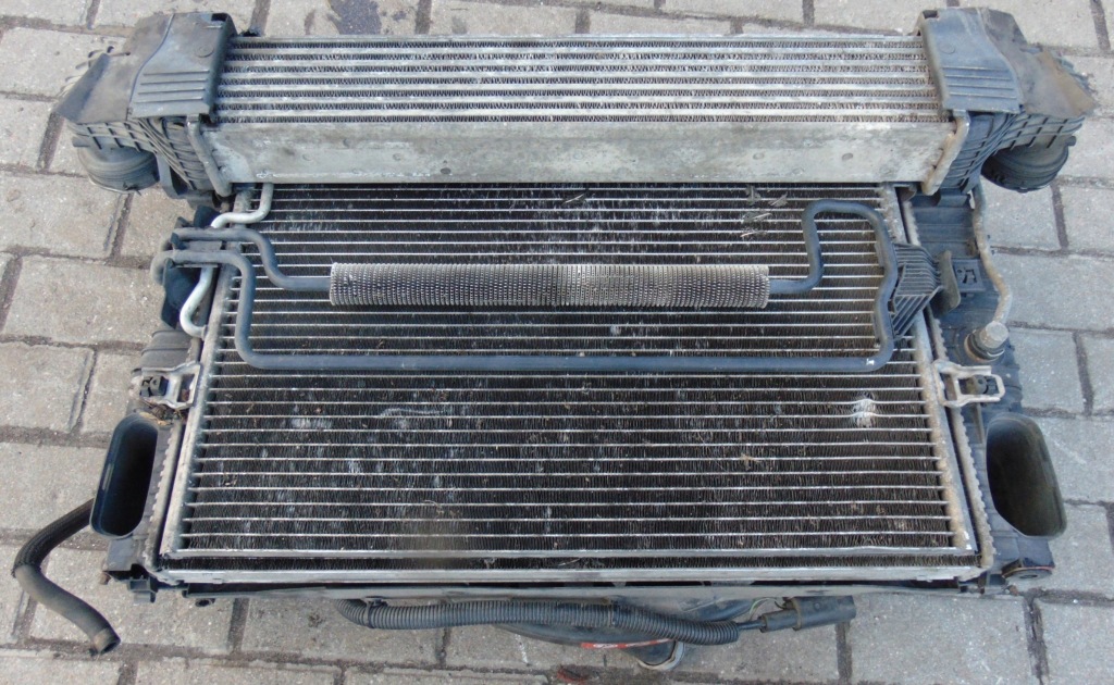 Радиатор воды кондиционера вентилятор комплект  mercedes e klasa w211 3.0cdi v6 Киев