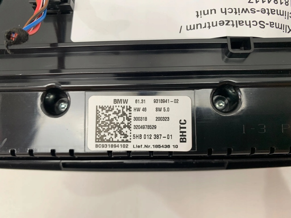 фото №5, Mini countryman f54 панель кондиционера 9318941