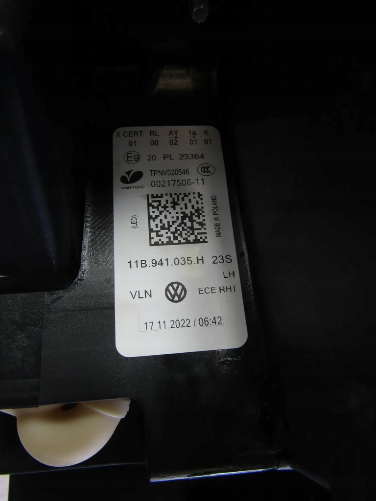 фото №16, Vw id.4 лампа левая перед full led