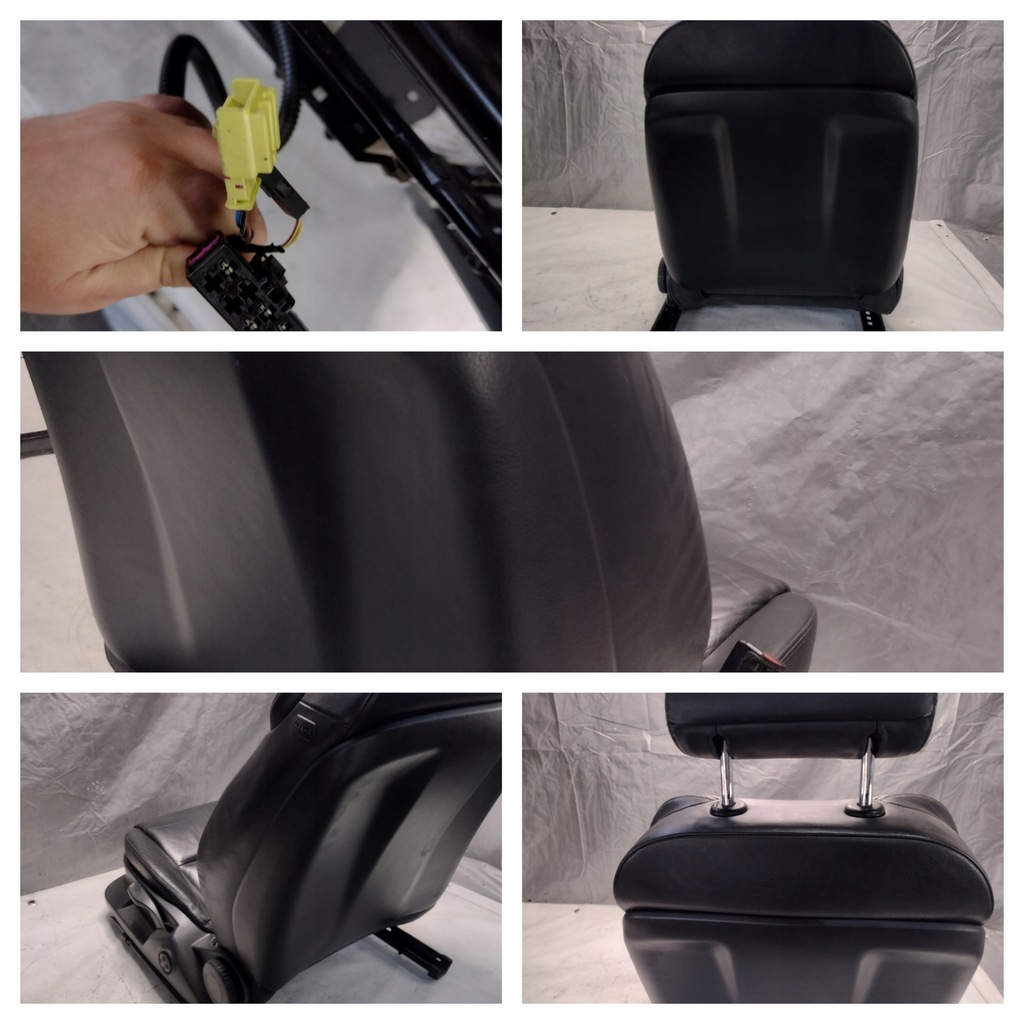 фото №9, Сидіння передні заднє сидіння задня шкіра audi a3 8p sportback 5d