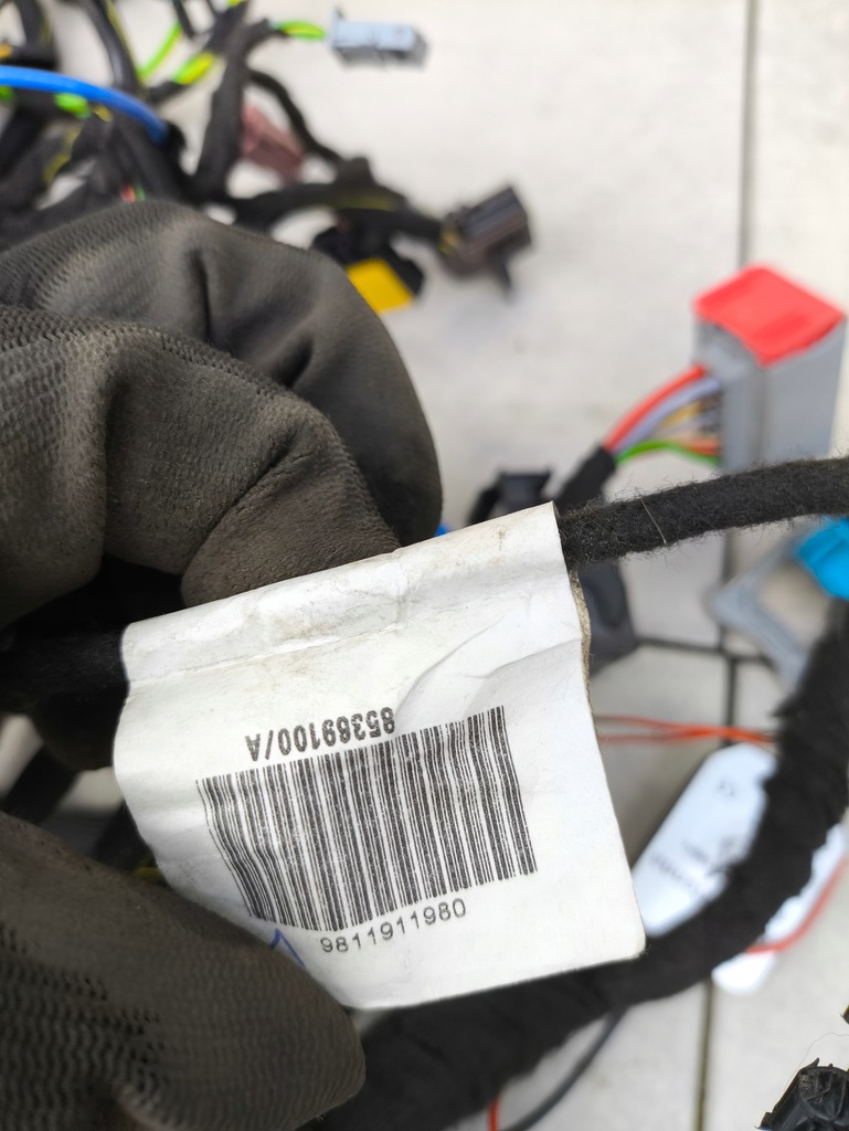 фото №8, Citroen jumpy жгут электропроводка консоли expert iii 2.0 blue 9811911980 e