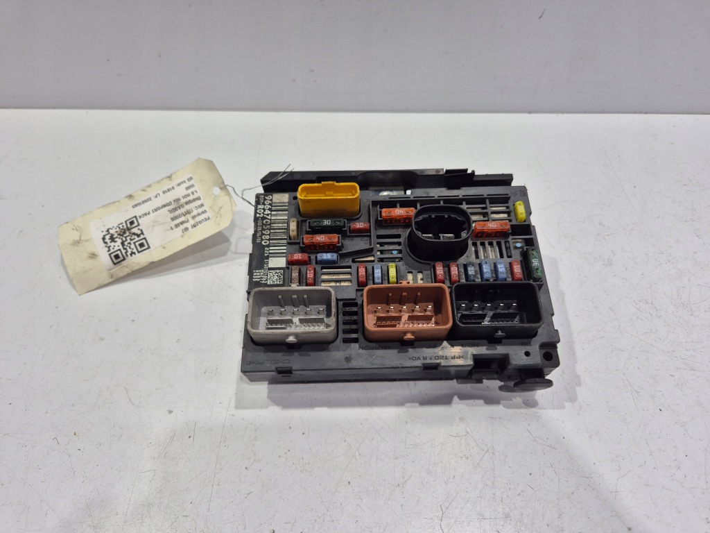 фото №1, Модуль блок керування bsm-r02 peugeot 407 citroen c5 ii 2 iii 3 x7 9664705980