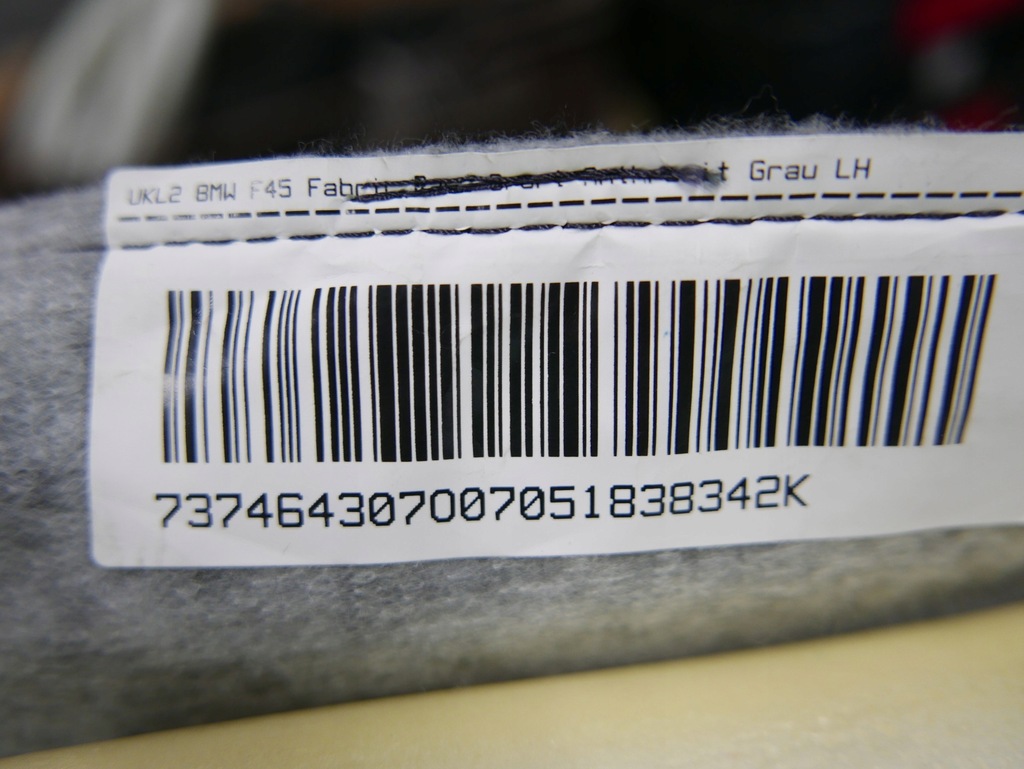 фото №6, Bmw f39 f48 спинка левая сиденье lewego обивка