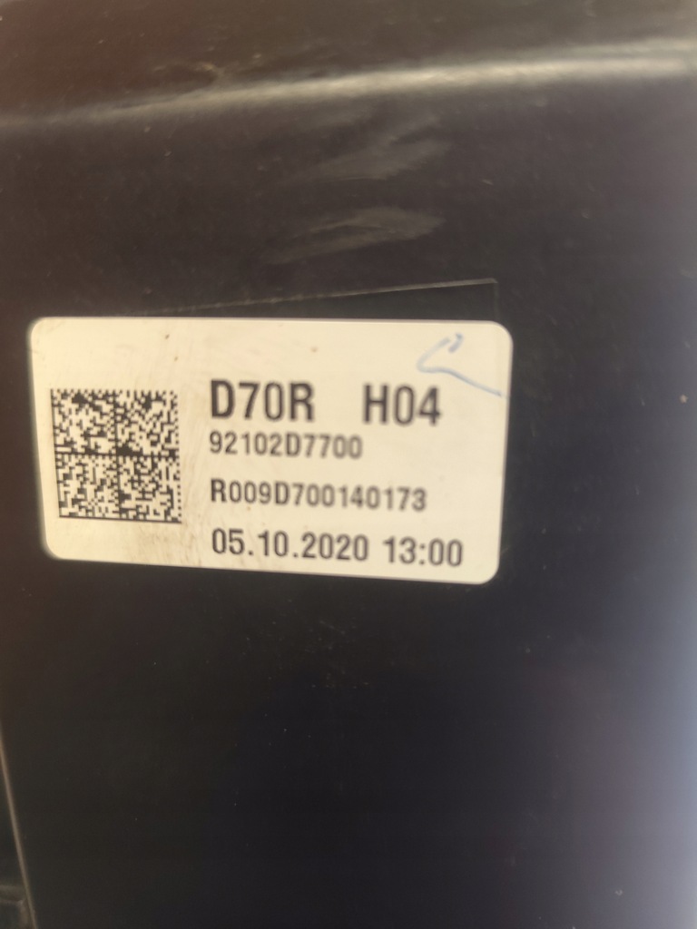 фото №11, Фара правый hyundai tucson lift 2018-2020 nr оригинал 92102d7700