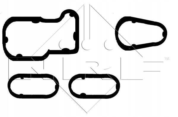 фото №3, Радиатор масла nrf do renault koleos ii 1.6 dci