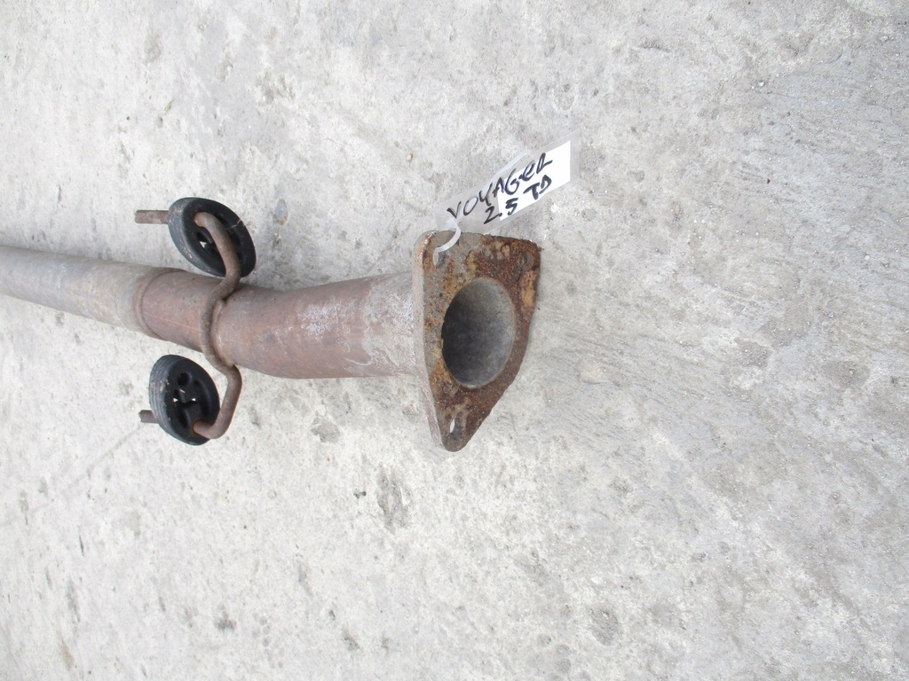 фото №4, Chrysler voyager 2.5 td труба выхлопная коллектор