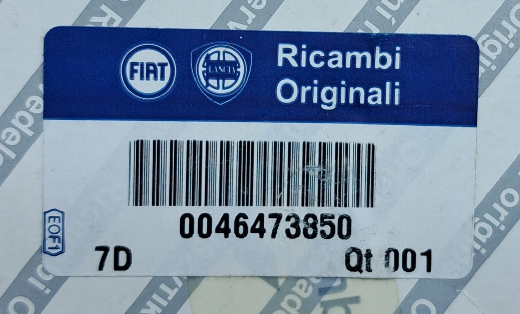 фото №5, Fiat оригинальный номер клапан вакуумa aesa12356 46473850