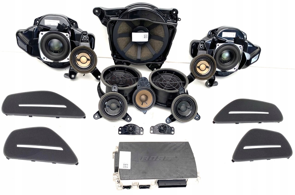 фото №1, Audi a8 d4 4h lift набір озвучення bose комплект