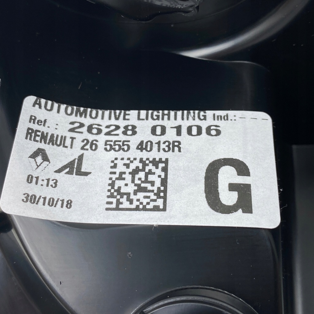 фото №15, Nowa оригинальный номер лампа левый задняя renault zoe 265554013r