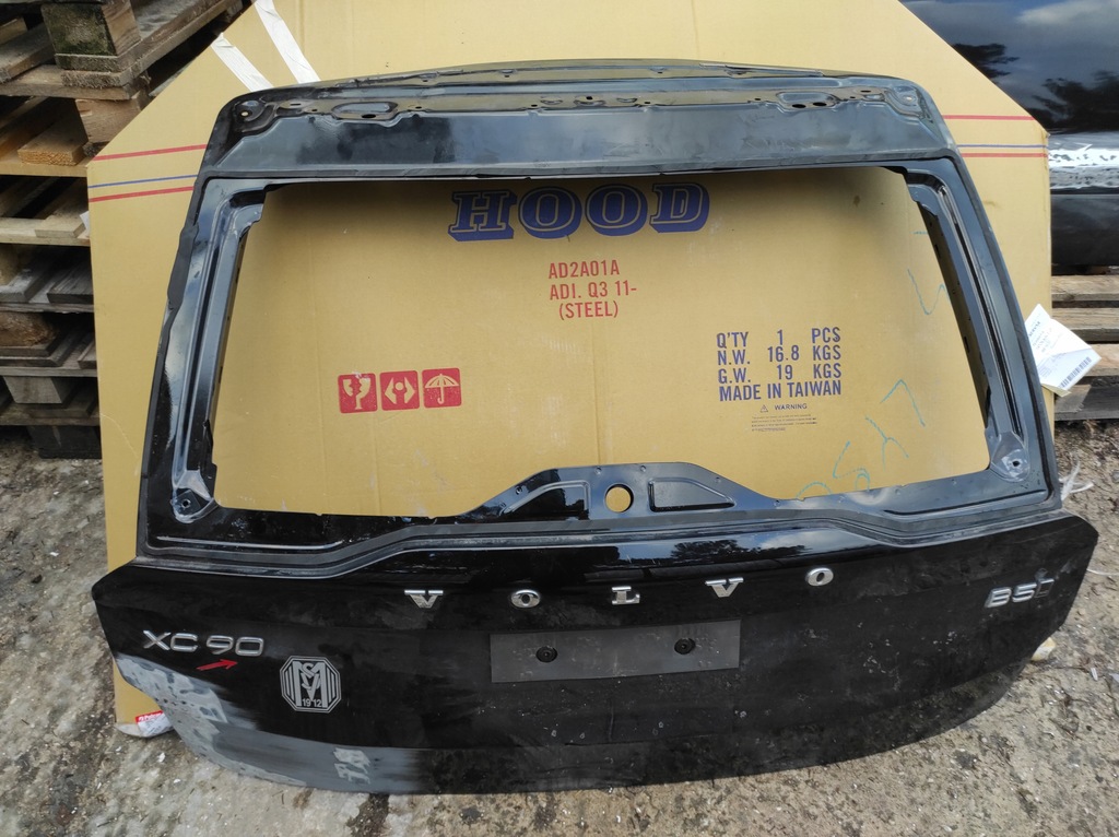 фото №8, Volvo xc90 крышка багажника багажника задняя задняя
