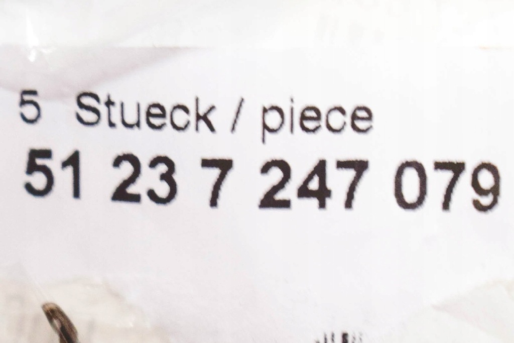 фото №7, Bmw 1 f20 захист передня бампера przed skręcaniem 5123 nowa оригінальна 7