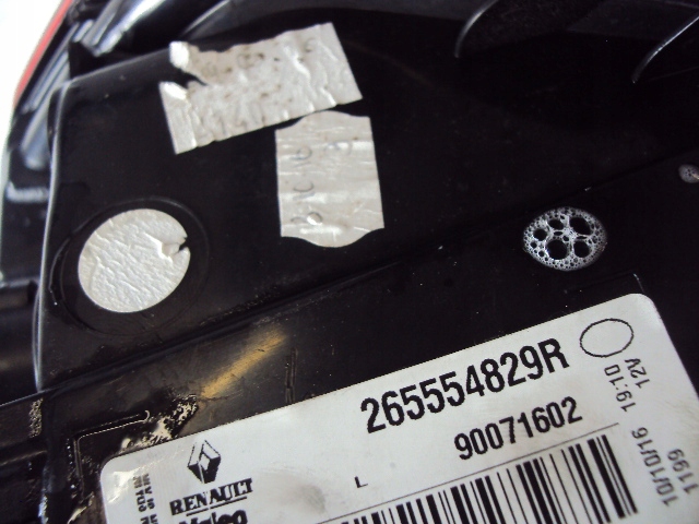 фото №5, Лампа левый задняя renault megane iv 15-