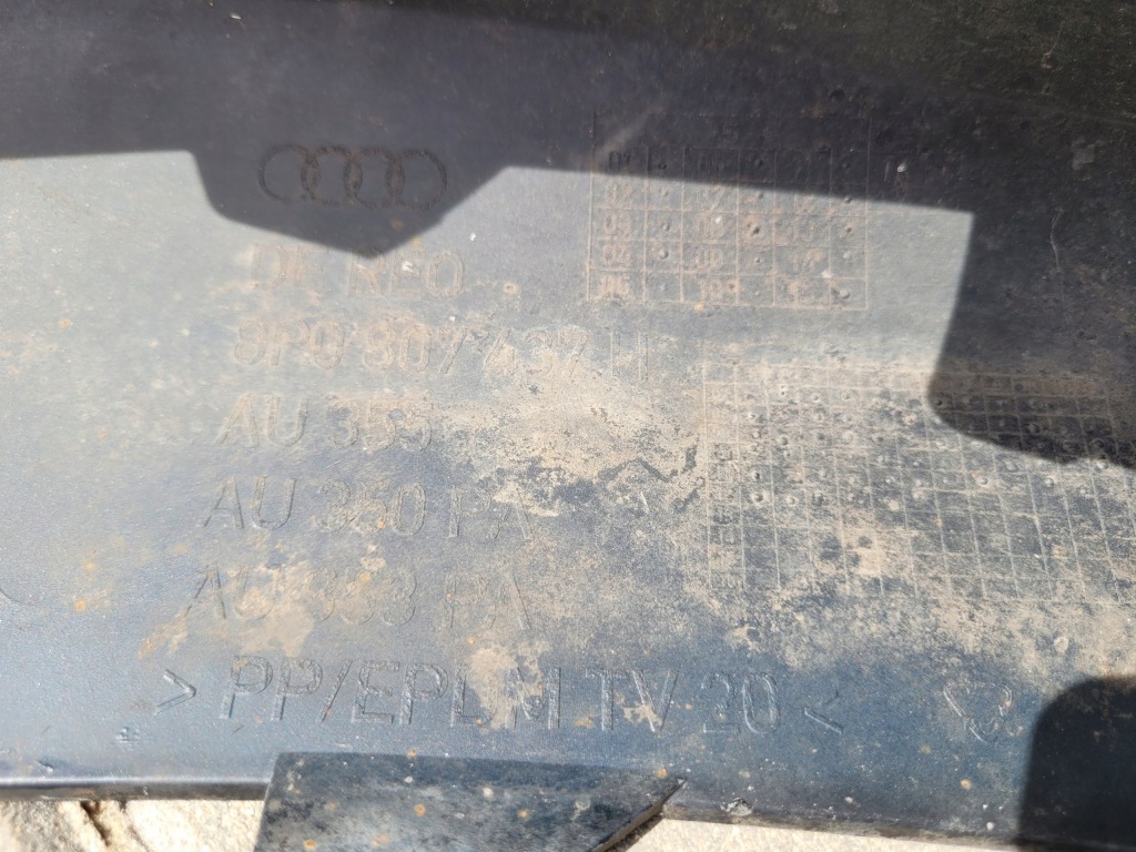 Бампер передний перед audi a3 8p lift lifting 08-13 8p0807437h Цена