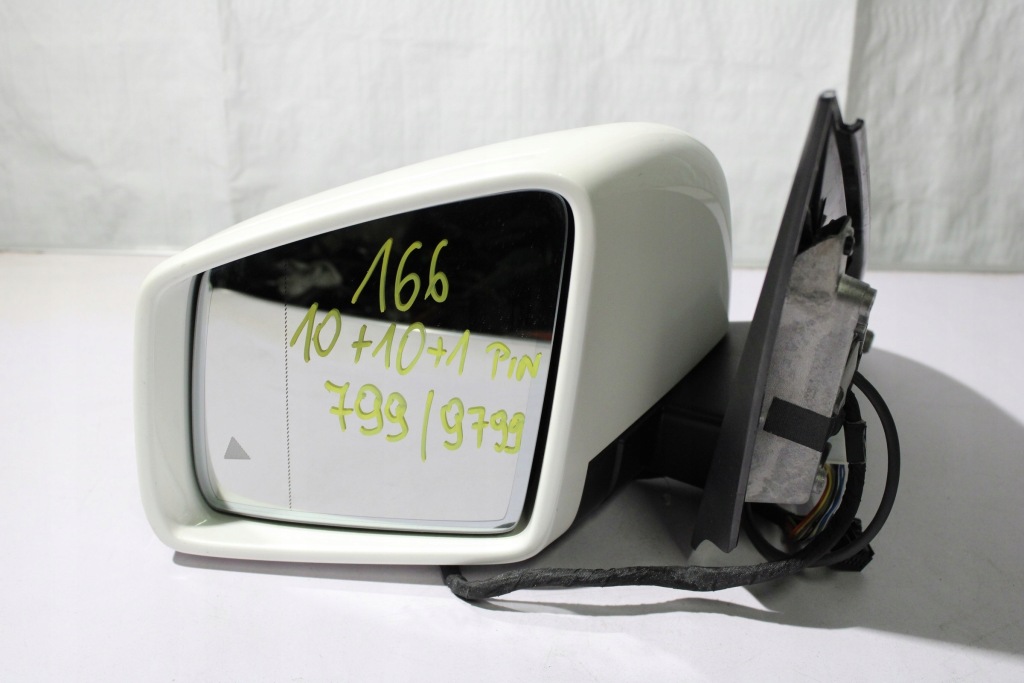 фото №7, Mercedes w166 x166 166 ml gl gle gls зеркало левая 21pin 10+10+1 799 9799