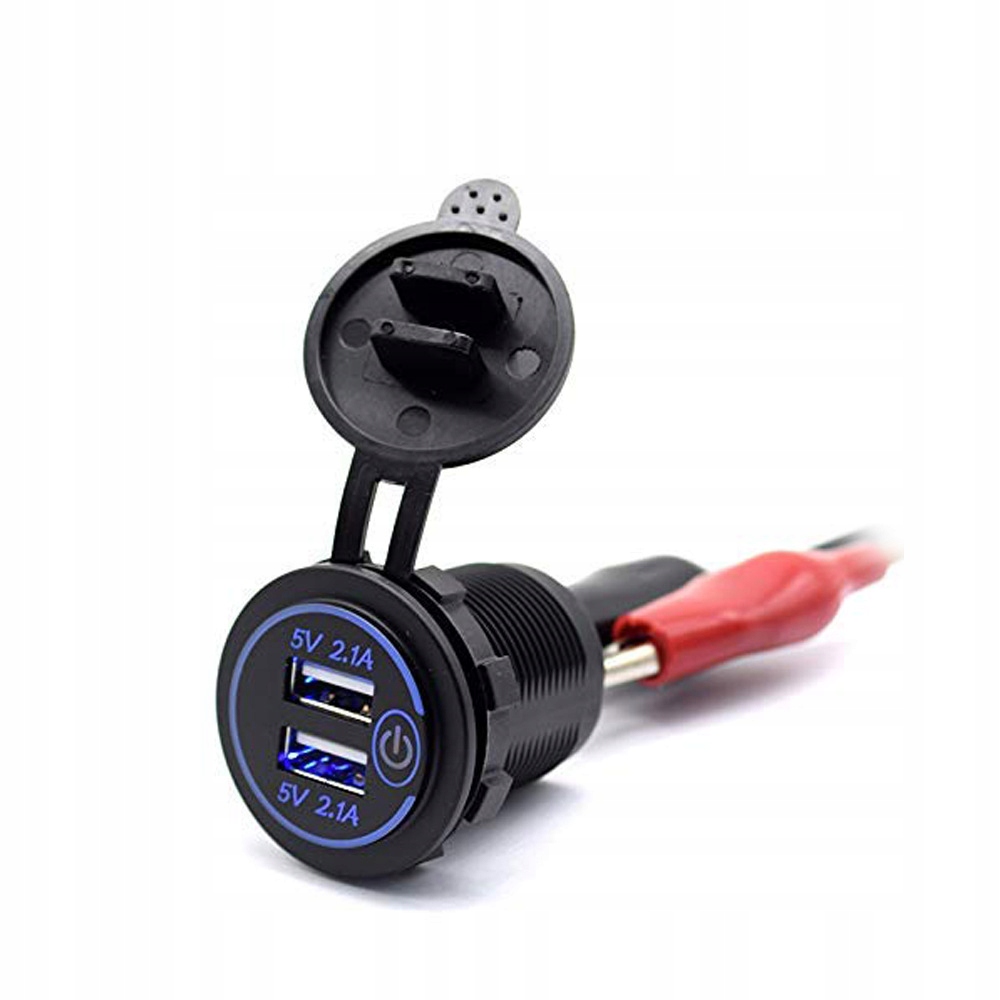 фото №4, Роз'єм usb do автомобіля 12v/24v з перемикачем