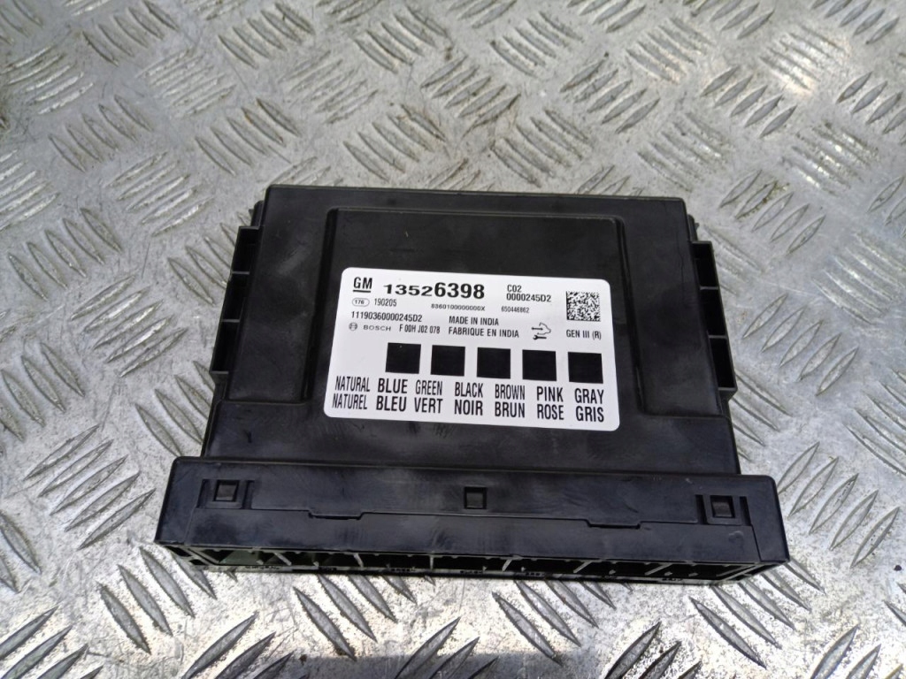 фото №1, Opel astra k 5 модуль комфорту 13526398