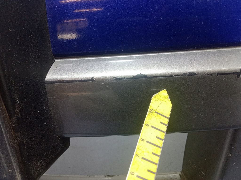 фото №9, Mitsubishi outlander i 03- бампер перед передний mr971529 t70a