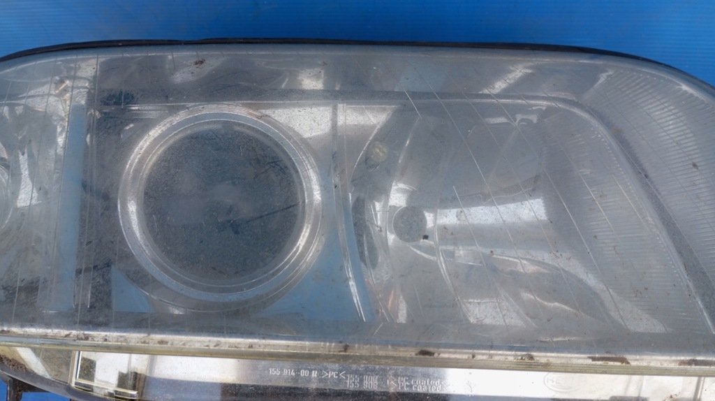 фото №9, 155924-00 лампа правий перед europa ксенон audi a6 s6 c5 лінза