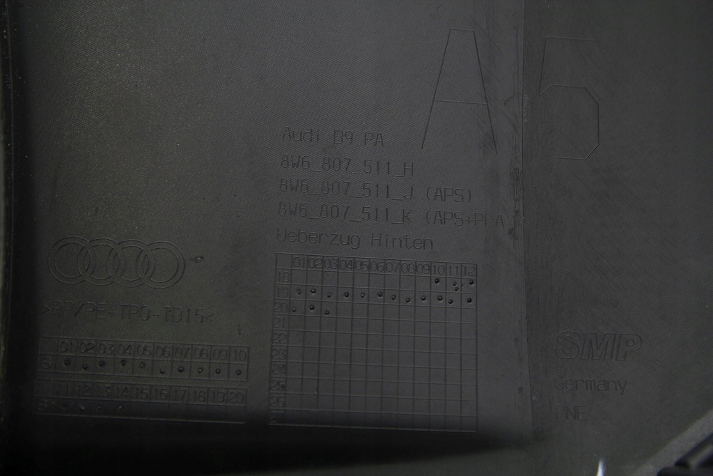 фото №16, Оригинальный номер бампер задняя audi s5 / a5 b9 lift s-line coupe 8w6 2019-2024 8w6807511h