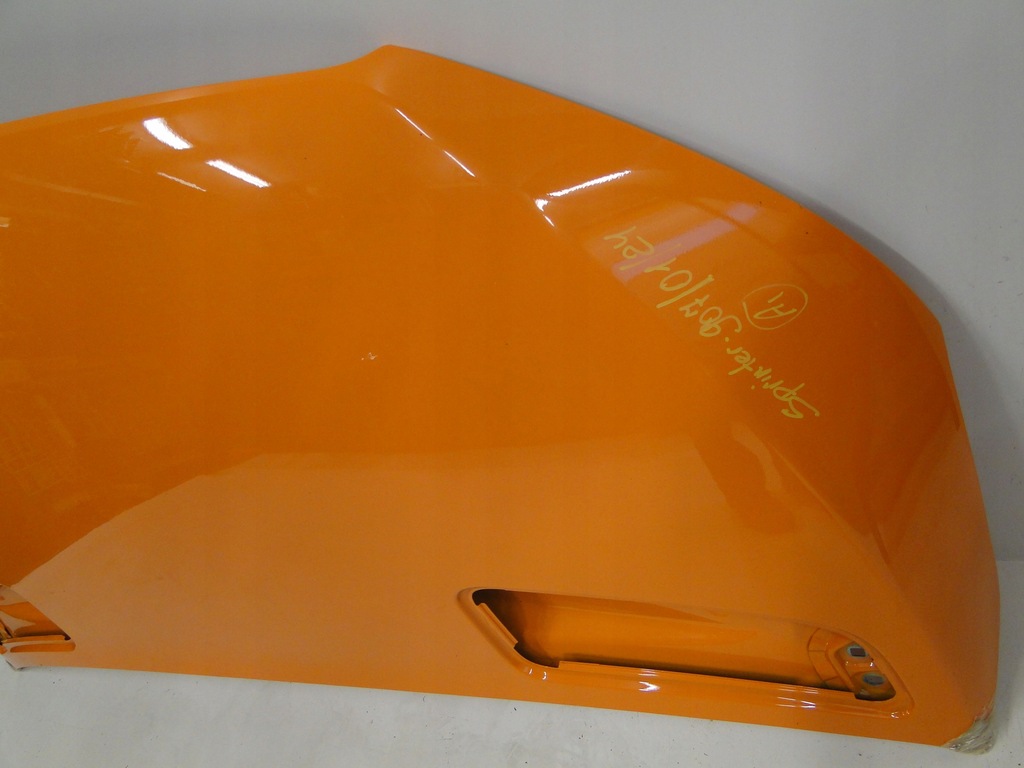фото №9, Mercedes капот крышка двигателя sprinter w907 907 w910 910 оранжевая
