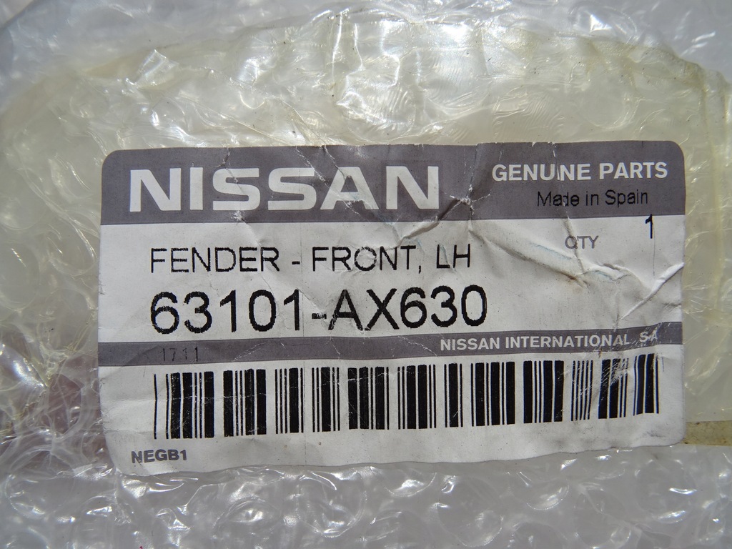 фото №16, Крыло передний nissan micra 03- 63101ax630 левый