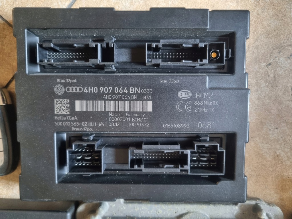 фото №8, Набор стартовый audi a6c7 a7 3.0tdi 245km 4g0907401f