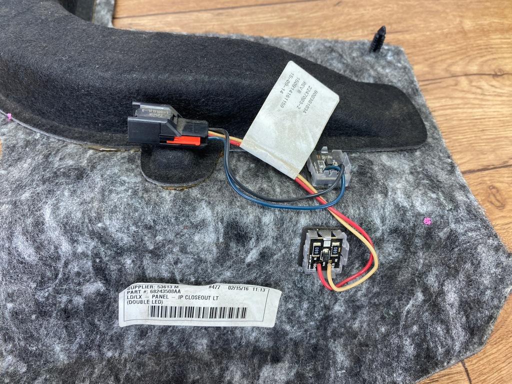 фото №5, Защита заглушка панели pod руль dodge charger 2015+ usa