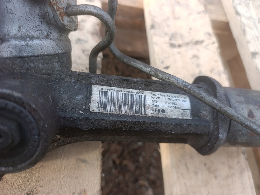 фото №9, Рейка рульова трансмісія citroen jumpy expert scudo 1400931480 7832974167