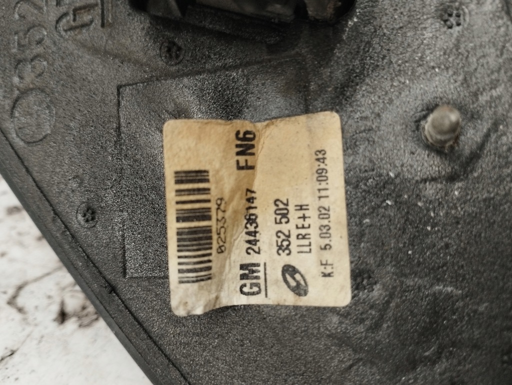 фото №10, Opel vectra c дзеркало праве 5pin 010705 24436147