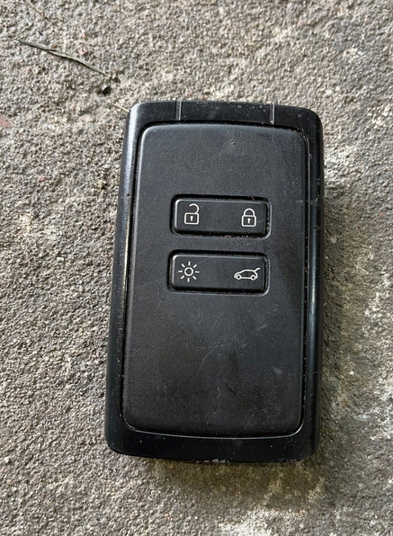 фото №1, Карта ключ renault kangoo kadjar megane