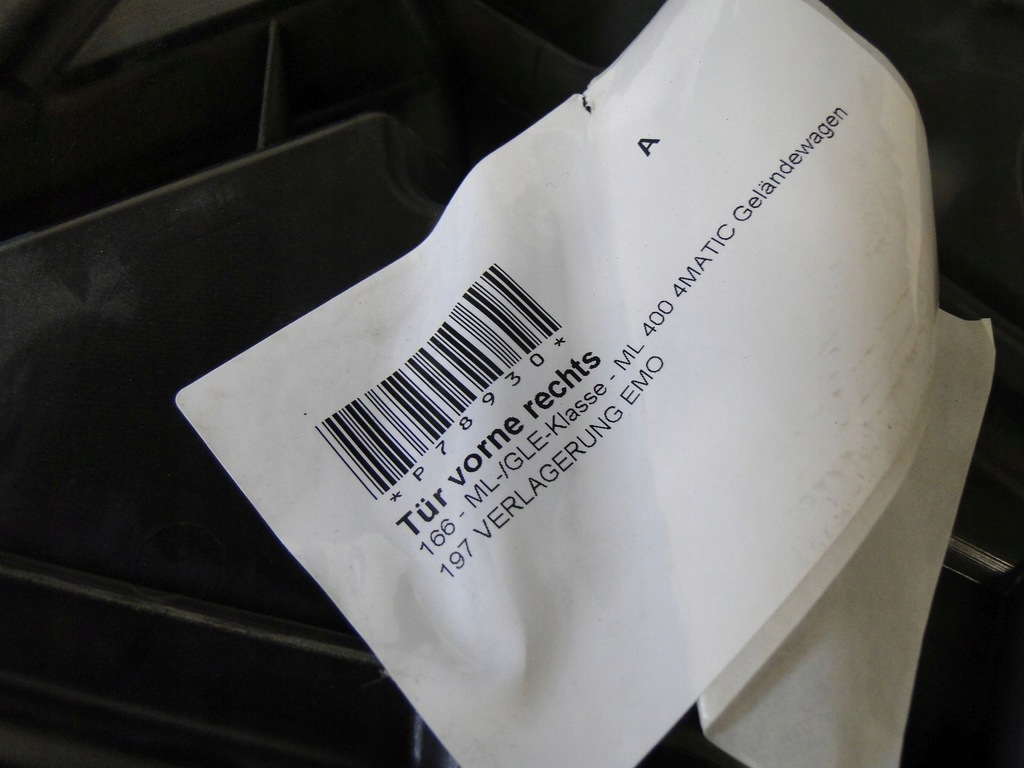 фото №10, Mercedes gls 166 x166 дверь передние правое 197