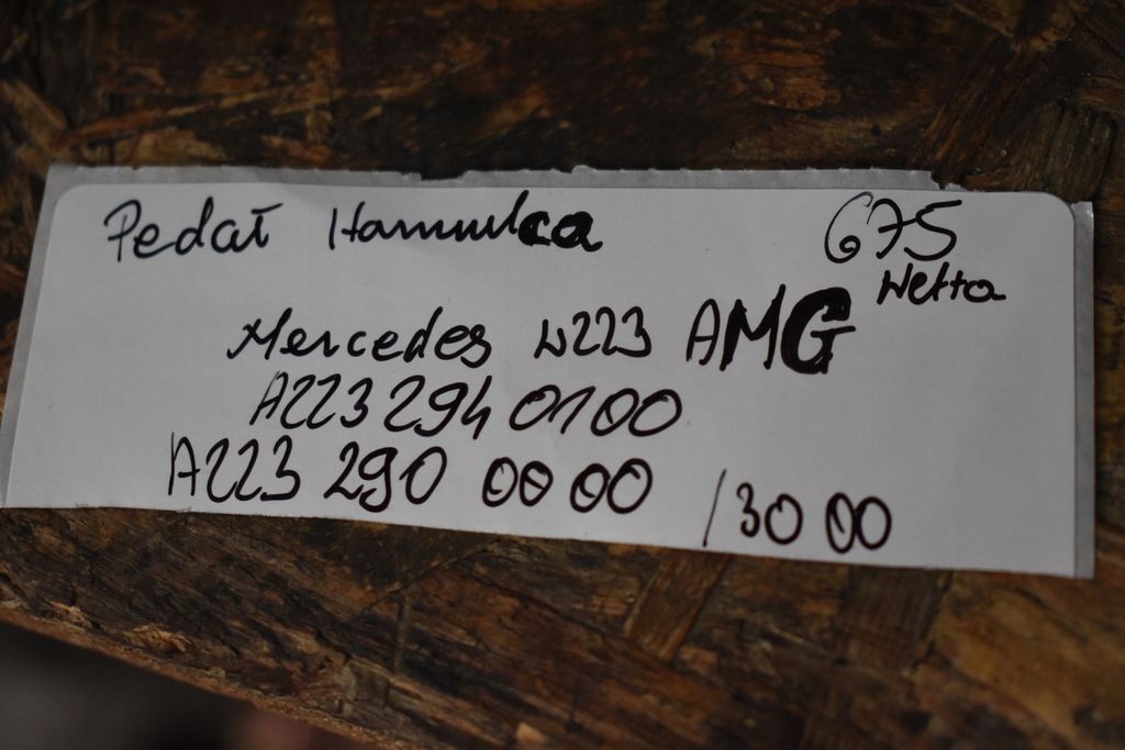 фото №4, Idealny педаль гальма mercedes w223 amg 1