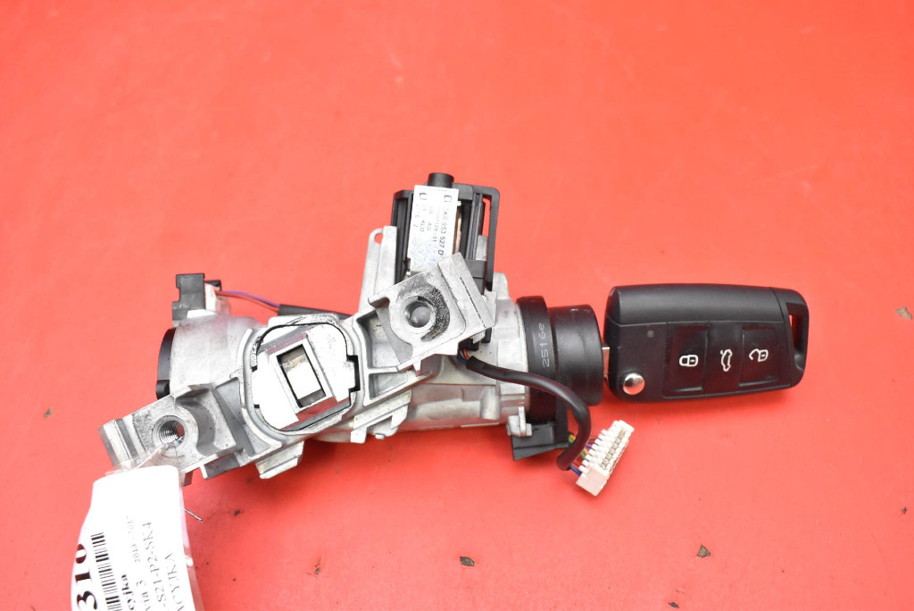 фото №5, Замок зажигания ключ 1k0905851 skoda octavia 3 iii 2.0 tdi 150 km 13-17